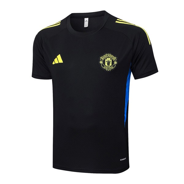 Camiseta Entrenamiento Manchester United 2025/26 Negro 4